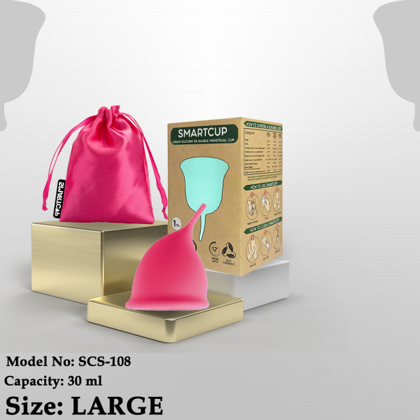 SMARTCUP Menstrual Cup - 30ML (SCS-108) With Wash Free