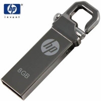 HP 8GB Metallic Pendrive USB 2.0