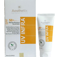 Uv Infra Natural Physical Sunscreen SPF 50+++ 60Ml