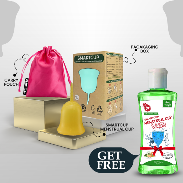 SMARTCUP Menstrual Cup - 25ML (SCS-104) With Wash Free